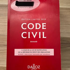 Code civil 2019 