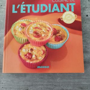 Livre cuisine étudiant 