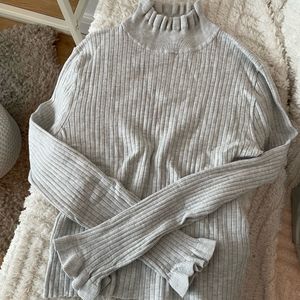 Pull gris taille M