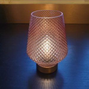 Petite lampe veilleuse en verre