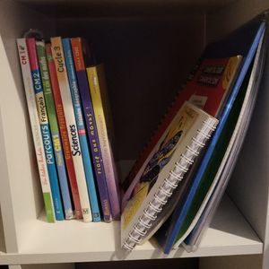 Livre de classe et cahiers 