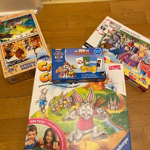 Jeux de société et puzzle pour enfant