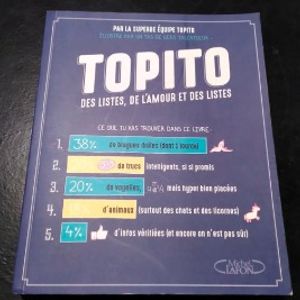 "TOPITO : Des listes, de l'amour et des listes"