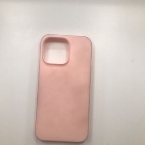 Coque rose pale iPhone 13 pro