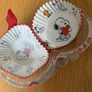 Caissettes muffins Snoopy 
