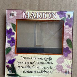 Petit cadre photo magnétique Marion