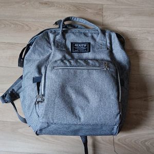 sac à dos gris
