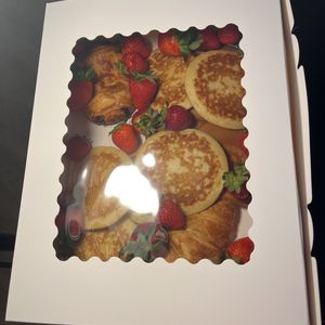 Box noiriture pancake 