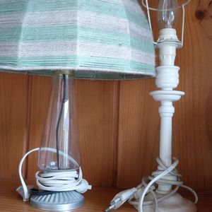 2 lampes vintage 
