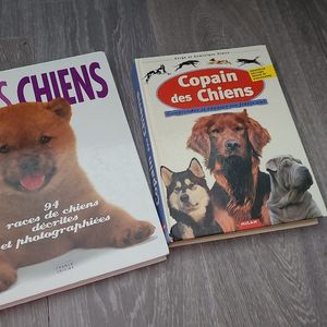 2 livre sur les rase de chien 