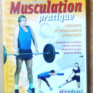 Livre sur la musculation. 