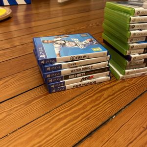 Lot de 6 jeux vidéos pour PS4