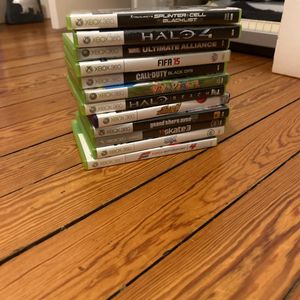 Lot de 12 jeux de Xbox 360