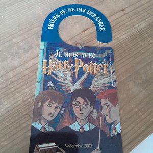 Pancarte porte Harry Potter 