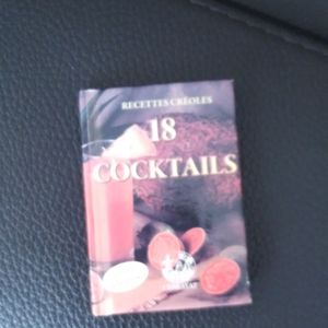 Petit livre magnet,  recettes cocktails