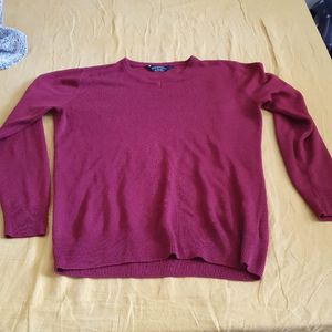 Pull fin rouge L
