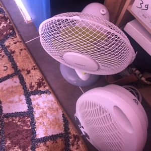 Ventilateur et petit chauffage 
