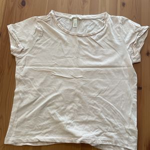 T-shirt femme h&m rose taille S