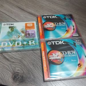 CD et DVD vierges