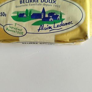 Beurre doux 