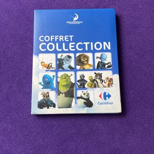 Coffret collection dreamworks avec carte