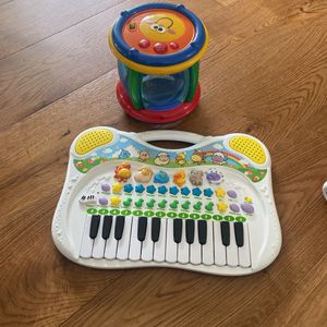 Jeux électroniques / piano + tambour