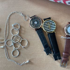 Donne montre et bijoux