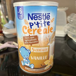 Nestlé P’tite Céréale Vanille