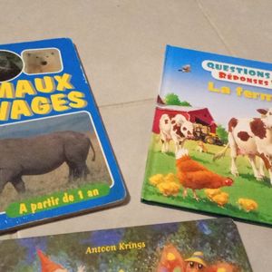 4 livres pour enfant
