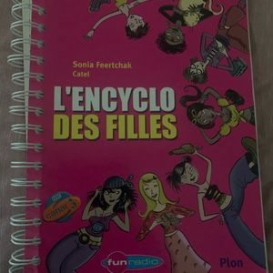 Livre : L’encyclopédie des filles 