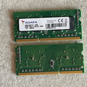 Memoire - ADATA Memory 1Go DDR3L-1600 x2 (1Go - DD