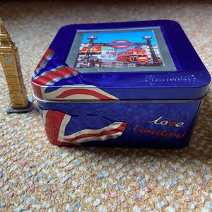 Petite boîte Londres + réplique Big Ben 