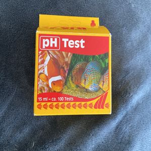 Test pH aquarium 