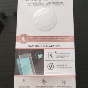 Verre trempé Samsung s9+