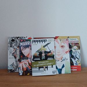 6 extraits de mangas