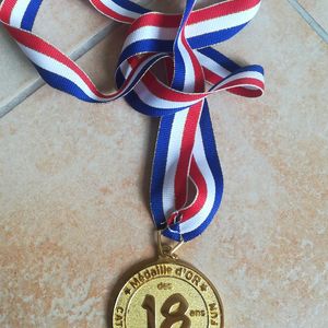 Médaille 18 ans