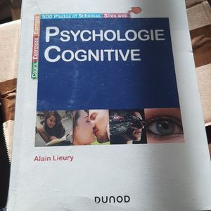 Livre psychologie cognitive 