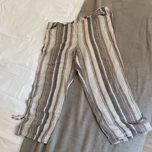 Pantalon en lin à recoudre ou tissus