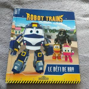 Livre robot trains 