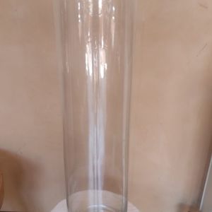 Grand vase en verre 