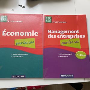 Libre management et économie BTS