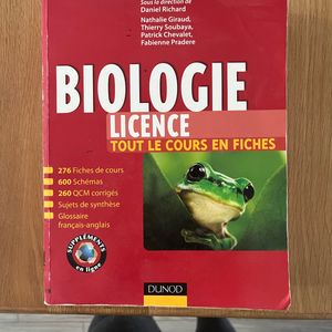Livre de Biologie