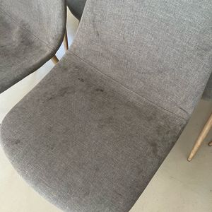 6 chaises grises