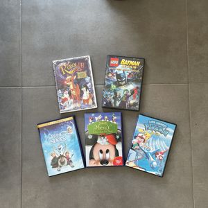 5 dvd enfants