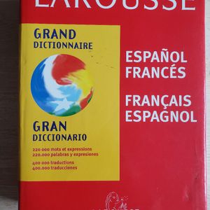 Dictionnaire français espagnol larousse