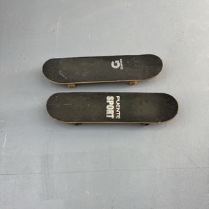 2 x skateboard 