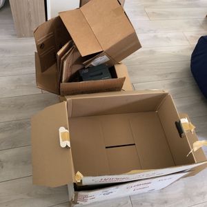 Lot de 10 cartons déménagement 