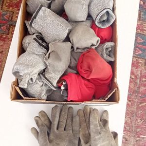 23 paires de gants 