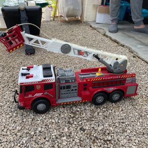 Camion de pompier sonore 