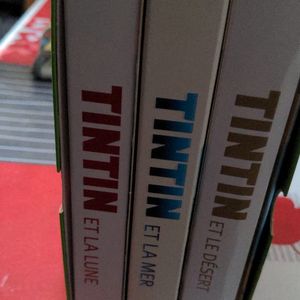 3 DVD tintin de la collection Géo 